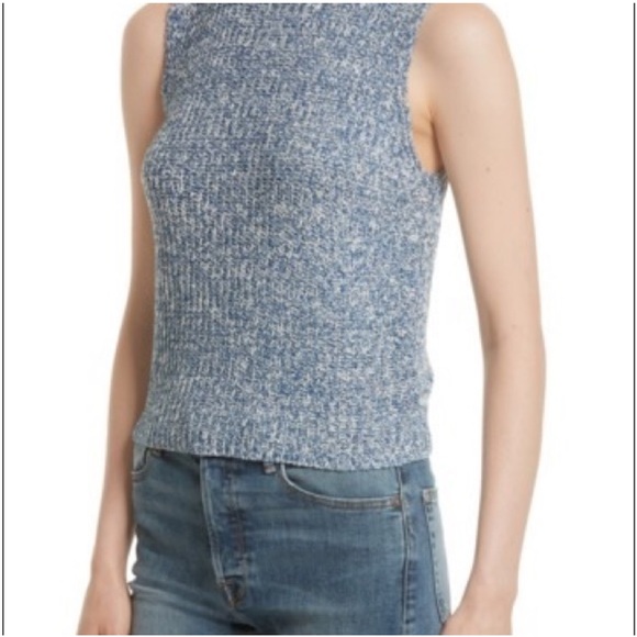 Rebecca Taylor Sweaters - Rebecca Taylor La Vie Knit Sleeveless Top, Blue, Small